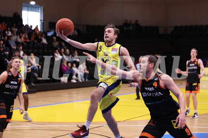 01.04.2023, Graz, Raiffeisen Sportpark Graz, Basketball Superliga 2022/23, 7. Qualifikationsrunde, UBSC Raiffeisen Graz vs. CITIES Panthers Fürstenfeld 