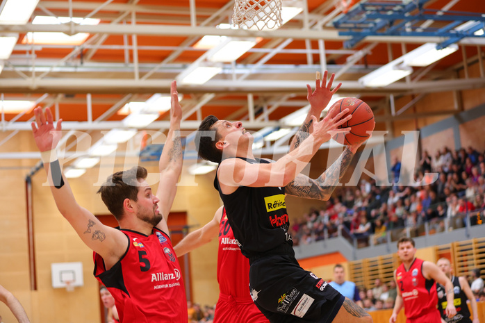 Basketball Zweite Liga 2022/23, Playoff, Semifinale Spiel 1 Mistelbach Mustangs vs. Mattersburg Rocks


