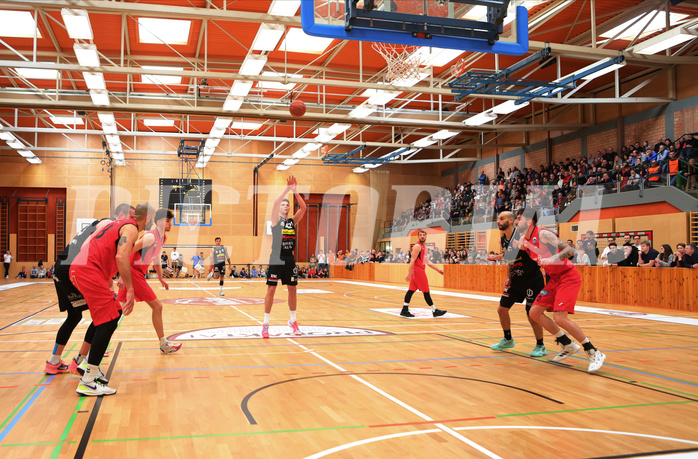 Basketball Zweite Liga 2022/23, Playoff, Semifinale Spiel 1 Mistelbach Mustangs vs. Mattersburg Rocks


