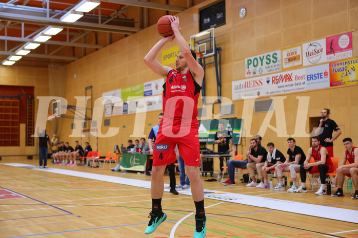 Basketball Zweite Liga 2022/23, Playoff, Semifinale Spiel 1 Mistelbach Mustangs vs. Mattersburg Rocks


