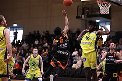 01.04.2023, Graz, Raiffeisen Sportpark Graz, Basketball Superliga 2022/23, 7. Qualifikationsrunde, UBSC Raiffeisen Graz vs. CITIES Panthers Fürstenfeld 