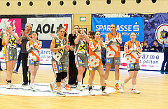 Basketball Damen Superliga 2023/24, Grunddurchgang 10.Runde SKN St. Pölten vs. Duchess Klosterneuburg


