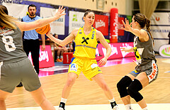 Basketball Damen Superliga 2023/24, Grunddurchgang 10.Runde SKN St. Pölten vs. Duchess Klosterneuburg


