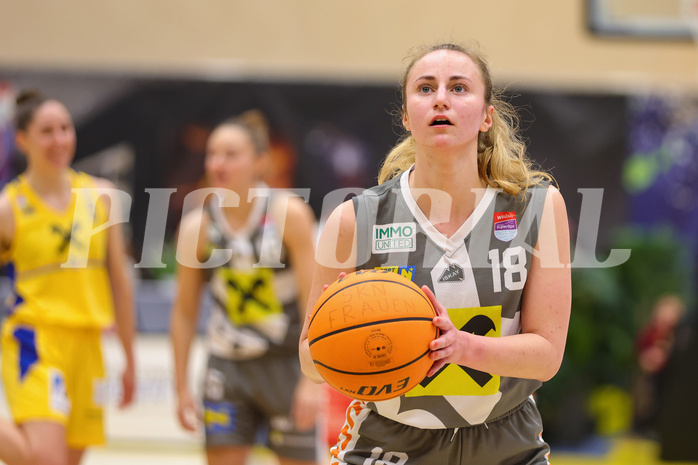 Basketball Damen Superliga 2023/24, Grunddurchgang 10.Runde SKN St. Pölten vs. Duchess Klosterneuburg


