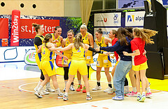 Basketball Damen Superliga 2023/24, Grunddurchgang 10.Runde SKN St. Pölten vs. Duchess Klosterneuburg


