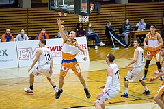 Basketball, 2.Bundesliga, Grunddurchgang 8.Runde, Mattersburg Rocks, BBU Salzburg, Vilius Sermokas (9)