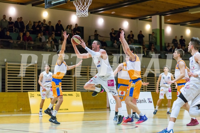 Basketball, 2.Bundesliga, Grunddurchgang 8.Runde, Mattersburg Rocks, BBU Salzburg, Corey HALLETT (16)