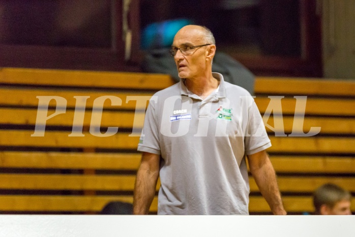 Basketball, 2.Bundesliga, Grunddurchgang 8.Runde, Mattersburg Rocks, BBU Salzburg, Saulius Vadopalas (Head Coach)