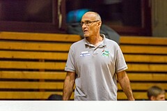 Basketball, 2.Bundesliga, Grunddurchgang 8.Runde, Mattersburg Rocks, BBU Salzburg, Saulius Vadopalas (Head Coach)