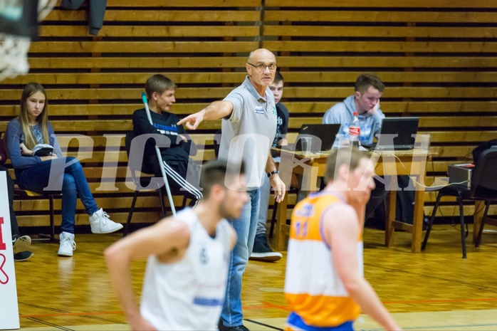 Basketball, 2.Bundesliga, Grunddurchgang 8.Runde, Mattersburg Rocks, BBU Salzburg, Saulius Vadopalas (Head Coach)