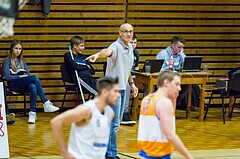 Basketball, 2.Bundesliga, Grunddurchgang 8.Runde, Mattersburg Rocks, BBU Salzburg, Saulius Vadopalas (Head Coach)