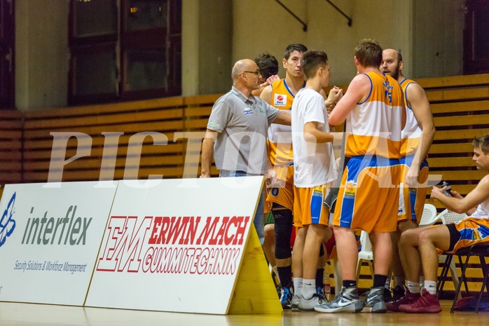 Basketball, 2.Bundesliga, Grunddurchgang 8.Runde, Mattersburg Rocks, BBU Salzburg, BBU Salzburg Timeout