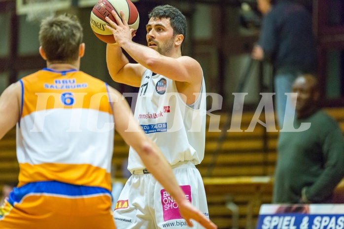Basketball, 2.Bundesliga, Grunddurchgang 8.Runde, Mattersburg Rocks, BBU Salzburg, Stefan ULREICH (11)