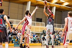 Basketball, 2.Bundesliga, Playoff Finale Spiel 5, UBC St.Pölten, Villach Raiders, Marko Kolaric (16)