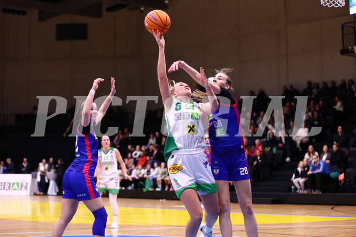 22.11.2024, Graz, Raiffeisen Sportpark, Basketball Damen Superliga 2024/25, Grunddurchgang, 6.Runde, UBI Holding Graz vs. UBSC-DBBC Graz