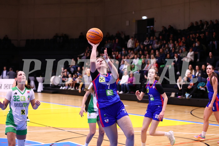 22.11.2024, Graz, Raiffeisen Sportpark, Basketball Damen Superliga 2024/25, Grunddurchgang, 6.Runde, UBI Holding Graz vs. UBSC-DBBC Graz