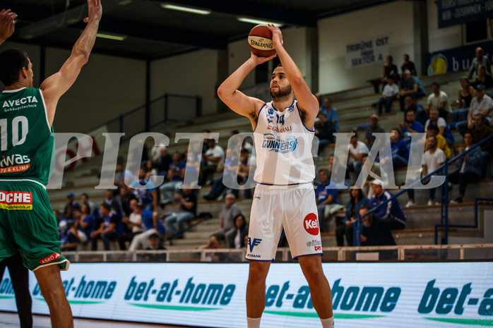Basketball, bet-at-home Basketball Superliga 2020/21, Grunddurchgang 1. Runde, Oberwart Gunners, Kapfenberg Bulls, Terrence Bieshaar (14)