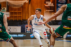 Basketball, bet-at-home Basketball Superliga 2020/21, Grunddurchgang 1. Runde, Oberwart Gunners, Kapfenberg Bulls, Edi Patekar (9)