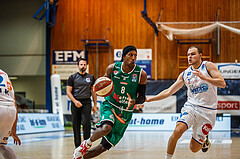 Basketball, bet-at-home Basketball Superliga 2020/21, Grunddurchgang 1. Runde, Oberwart Gunners, Kapfenberg Bulls, Eric McClellan (8)