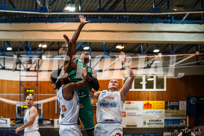 Basketball, bet-at-home Basketball Superliga 2020/21, Grunddurchgang 1. Runde, Oberwart Gunners, Kapfenberg Bulls, Eric McClellan (8)