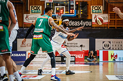 Basketball, bet-at-home Basketball Superliga 2020/21, Grunddurchgang 1. Runde, Oberwart Gunners, Kapfenberg Bulls, Quincy Diggs (13)