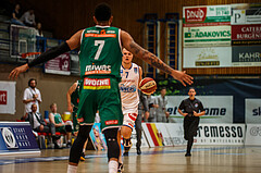 Basketball, bet-at-home Basketball Superliga 2020/21, Grunddurchgang 1. Runde, Oberwart Gunners, Kapfenberg Bulls, Sebastian Käferle (7)