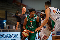 Basketball, bet-at-home Basketball Superliga 2020/21, Grunddurchgang 1. Runde, Oberwart Gunners, Kapfenberg Bulls, Eric McClellan (8)
