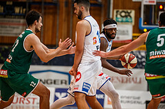 Basketball, bet-at-home Basketball Superliga 2020/21, Grunddurchgang 1. Runde, Oberwart Gunners, Kapfenberg Bulls, Quincy Diggs (13)
