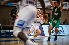 Basketball, bet-at-home Basketball Superliga 2020/21, Grunddurchgang 1. Runde, Oberwart Gunners, Kapfenberg Bulls, Sebastian Käferle (7)