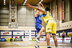 Basketball, bet-at-home Basketball Superliga 2019/20, Viertelfinale 2. Spiel, SKN St. Pölten Basketball, Oberwart Gunners, Ignas Fiodorovas (5)