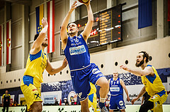 Basketball, bet-at-home Basketball Superliga 2019/20, Viertelfinale 2. Spiel, SKN St. Pölten Basketball, Oberwart Gunners, Renato Poljak (16)