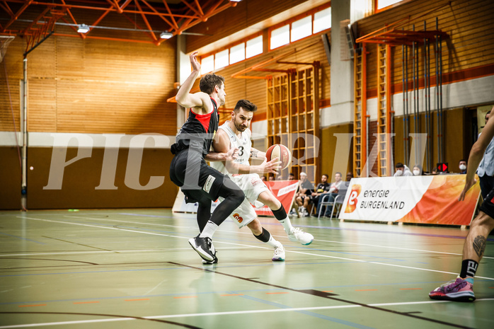 Basketball, Basketball Zweite Liga, Viertelfinale Spiel 2, BBC Nord Dragonz, Mattersburg Rocks, Petar Cosic (3)