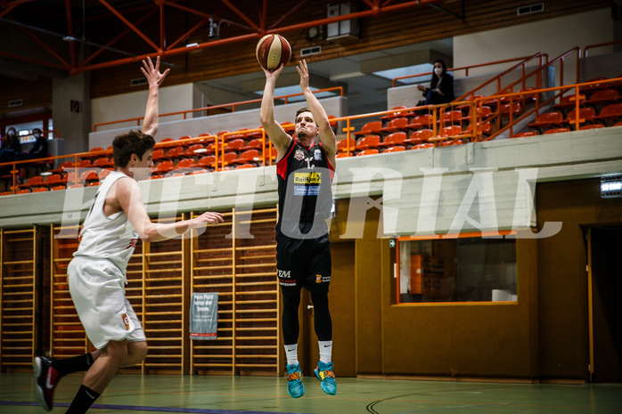 Basketball, Basketball Zweite Liga, Viertelfinale Spiel 2, BBC Nord Dragonz, Mattersburg Rocks, Roman Skvasik (12)