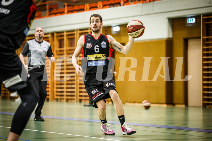 Basketball, Basketball Zweite Liga, Viertelfinale Spiel 2, BBC Nord Dragonz, Mattersburg Rocks, Jan NICOLI (6)