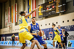 Basketball, bet-at-home Basketball Superliga 2019/20, Viertelfinale 2. Spiel, SKN St. Pölten Basketball, Oberwart Gunners, Ignas Fiodorovas (5)