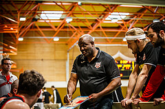 Basketball, Basketball Zweite Liga, Viertelfinale Spiel 2, BBC Nord Dragonz, Mattersburg Rocks, James WILLIAMS (Headcoach)