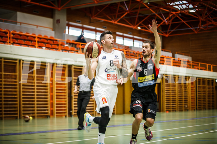Basketball, Basketball Zweite Liga, Viertelfinale Spiel 2, BBC Nord Dragonz, Mattersburg Rocks, Petar Zivkovic (8)
