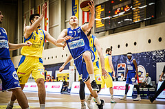 Basketball, bet-at-home Basketball Superliga 2019/20, Viertelfinale 2. Spiel, SKN St. Pölten Basketball, Oberwart Gunners, Sebastian Käferle (7)