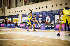 Basketball, bet-at-home Basketball Superliga 2019/20, Viertelfinale 2. Spiel, SKN St. Pölten Basketball, Oberwart Gunners, Ignas Fiodorovas (5)