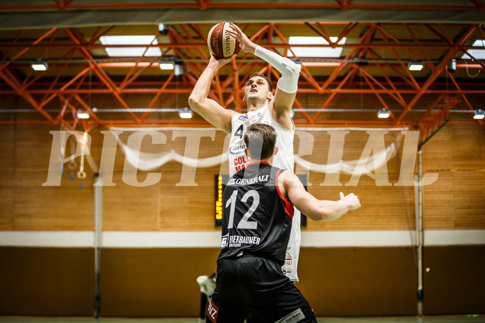 Basketball, Basketball Zweite Liga, Viertelfinale Spiel 2, BBC Nord Dragonz, Mattersburg Rocks, Fuad Memcic (44)