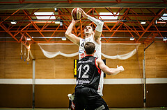 Basketball, Basketball Zweite Liga, Viertelfinale Spiel 2, BBC Nord Dragonz, Mattersburg Rocks, Fuad Memcic (44)