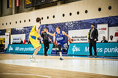 Basketball, bet-at-home Basketball Superliga 2019/20, Viertelfinale 2. Spiel, SKN St. Pölten Basketball, Oberwart Gunners, Edi Patekar (9)