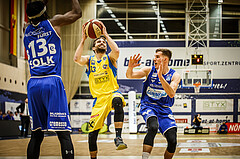 Basketball, bet-at-home Basketball Superliga 2019/20, Viertelfinale 2. Spiel, SKN St. Pölten Basketball, Oberwart Gunners, Lukas Böck (13)