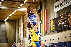 Basketball, bet-at-home Basketball Superliga 2019/20, Viertelfinale 2. Spiel, SKN St. Pölten Basketball, Oberwart Gunners, Nigel Pruitt (11)