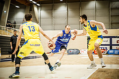 Basketball, bet-at-home Basketball Superliga 2019/20, Viertelfinale 2. Spiel, SKN St. Pölten Basketball, Oberwart Gunners, Sebastian Käferle (7)