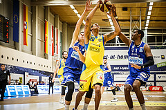 Basketball, bet-at-home Basketball Superliga 2019/20, Viertelfinale 2. Spiel, SKN St. Pölten Basketball, Oberwart Gunners, Chris Fergusson (20)