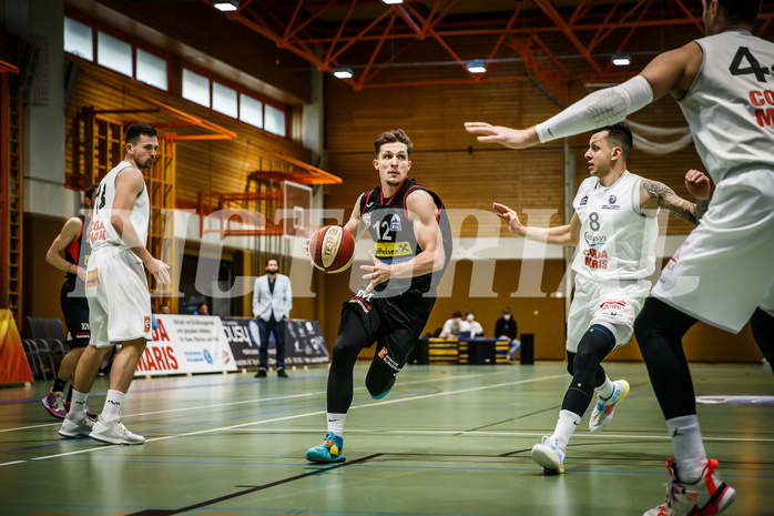 Basketball, Basketball Zweite Liga, Viertelfinale Spiel 2, BBC Nord Dragonz, Mattersburg Rocks, Roman Skvasik (12)