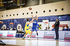 Basketball, bet-at-home Basketball Superliga 2019/20, Viertelfinale 2. Spiel, SKN St. Pölten Basketball, Oberwart Gunners, Ignas Fiodorovas (5)