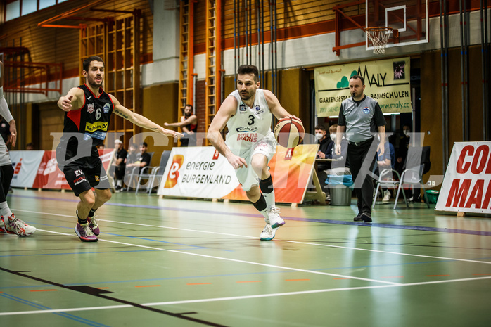 Basketball, Basketball Zweite Liga, Viertelfinale Spiel 2, BBC Nord Dragonz, Mattersburg Rocks, Petar Cosic (3)