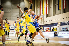 Basketball, bet-at-home Basketball Superliga 2019/20, Viertelfinale 2. Spiel, SKN St. Pölten Basketball, Oberwart Gunners, Sebastian Käferle (7)